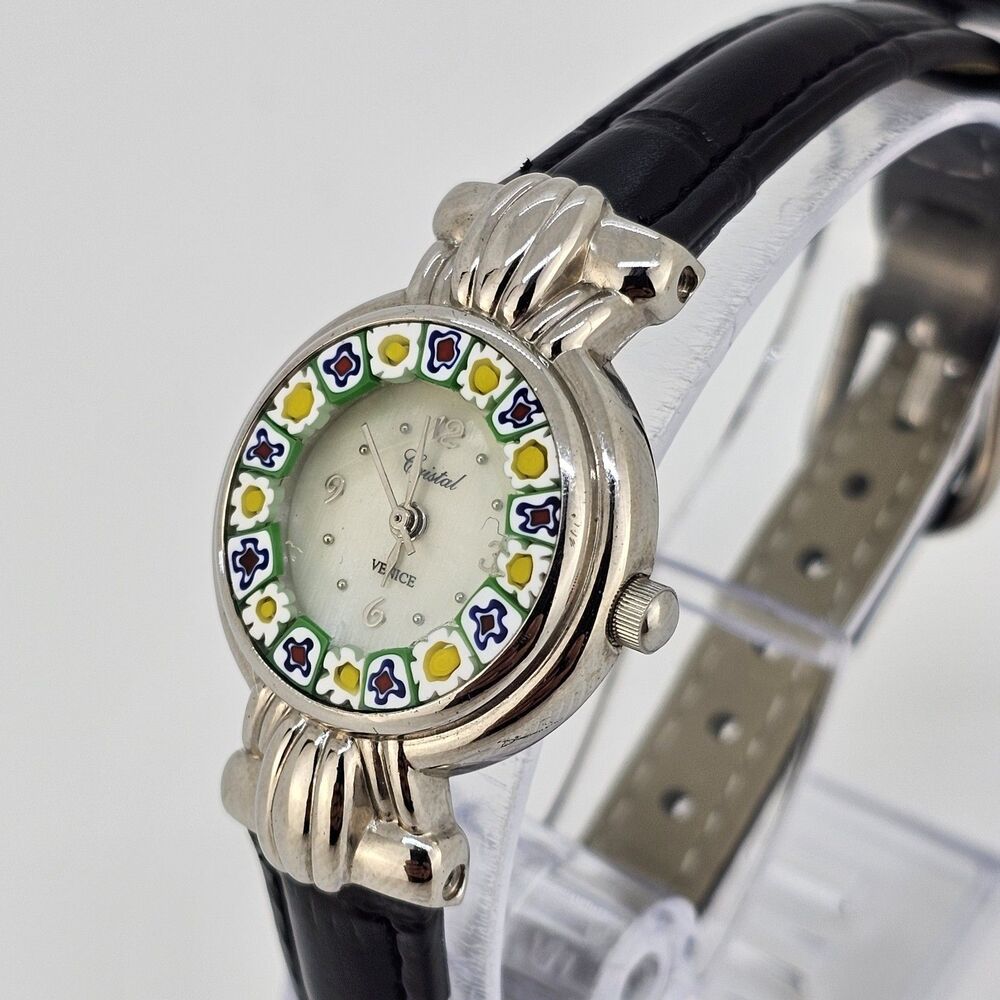 Antica Murrina Veneziana 26MM Women's Watch White Dial New Leather Bands Battery - Picture 3 of 14